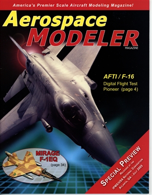 Aerospace Modeler Magazine 2005 Decals (including magazine)