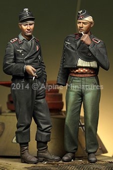 Alpine 35183 - German Panzer Crew Set (2 figures)