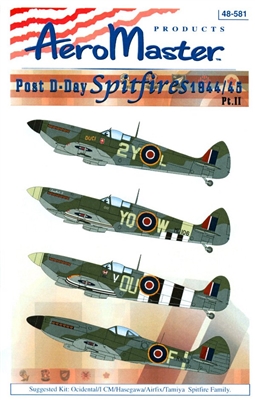 AeroMaster 48-581 - Post D-Day Spitfires 1944/45, Pt II