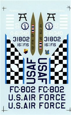 Super Scale 48-0390 - F-102 Delta Daggers